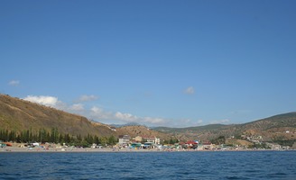 Крым, пляж, озеро