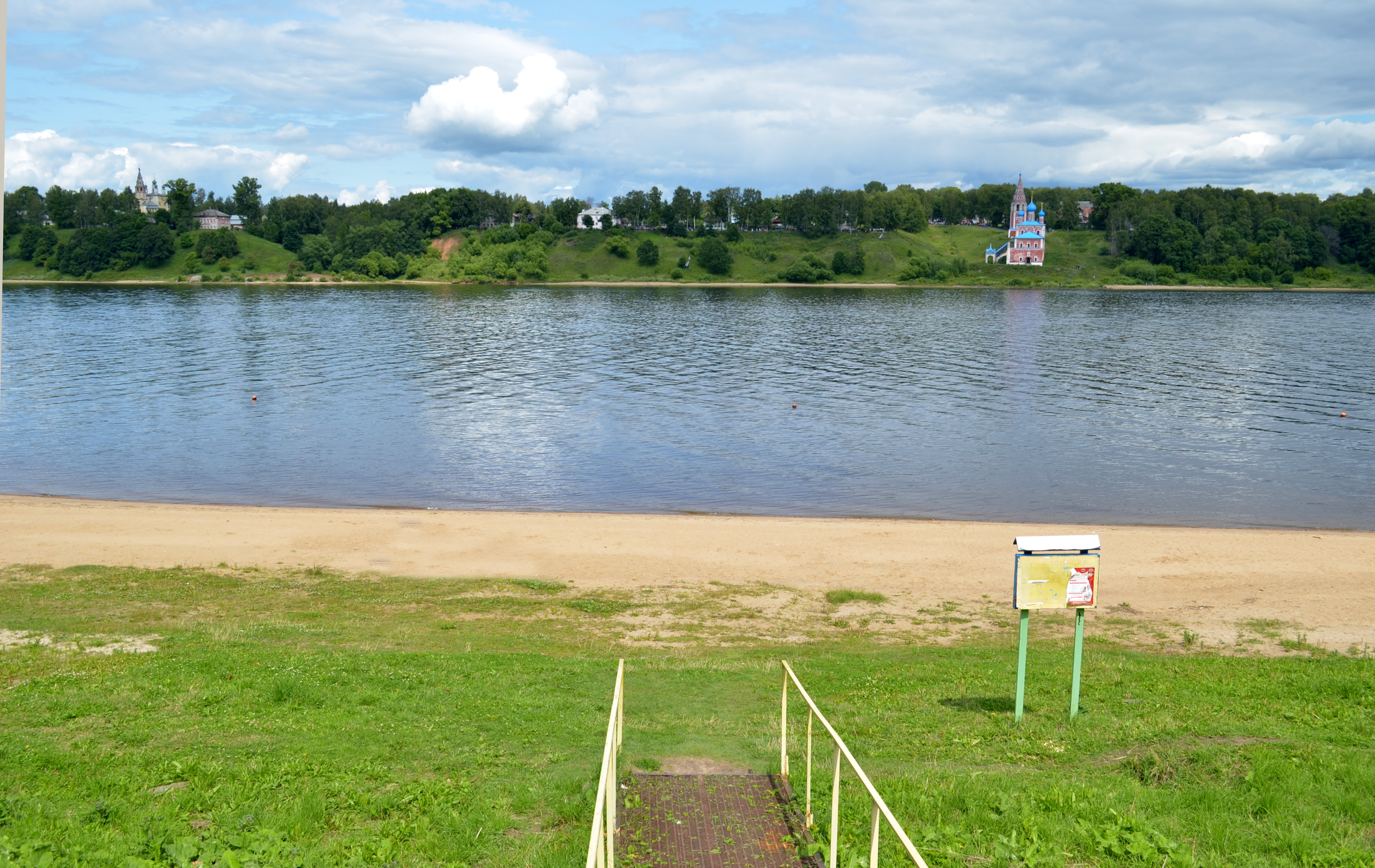 Борок Рыбинское водохранилище пляж