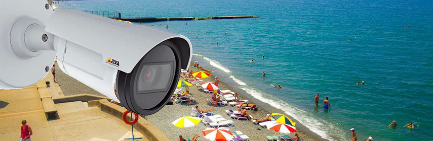 веб-камера на пляже