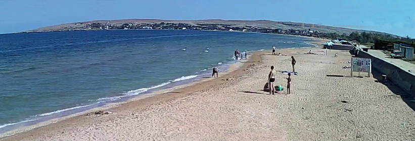 пляж в Крыму