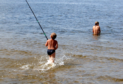 рыбалка и дети